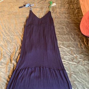 Cupcake and cashmere blue maxi dress